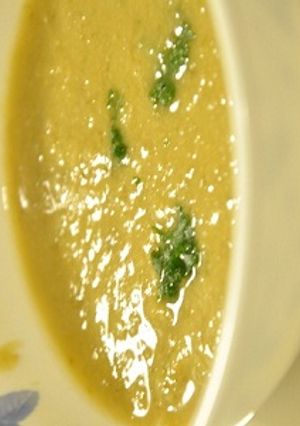 ひよこ豆と葱のポタージュスープ-レシピのメイン写真