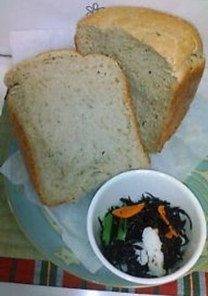 GOPANでひじき米食パン(ごま入り)-レシピのメイン写真