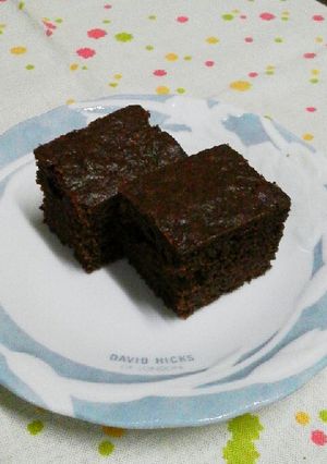 ふわふわ軽い☆超簡単生クリームブラウニー-レシピのメイン写真
