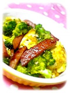 おさかなバーグとブロッコリーのマヨ炒め-レシピのメイン写真