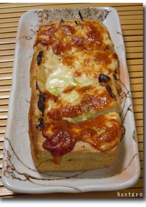栃尾の油揚げのチーズ焼き-レシピのメイン写真