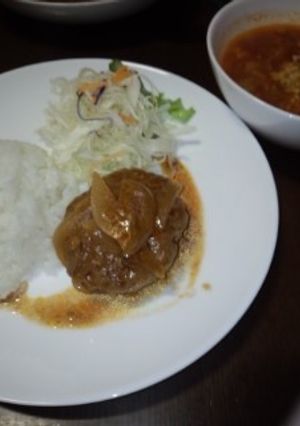煮込みハンバーグ-レシピのメイン写真