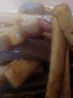 ごぼうとこんにゃくのオイスターソース炒め-レシピのメイン写真