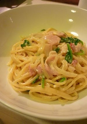 彩りキレイなカルボナーラ-レシピのメイン写真
