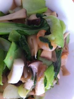 青梗菜のザーサイ炒め-レシピのメイン写真
