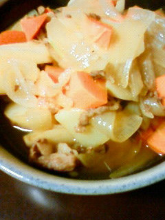 肉じゃが☆カレー風味♪-レシピのメイン写真