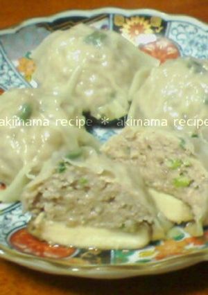 シュウマイ風椎茸の肉詰め♪幼児にも-レシピのメイン写真