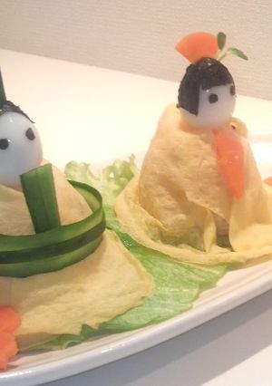 ひなまつり・ひな人形寿司-レシピのメイン写真
