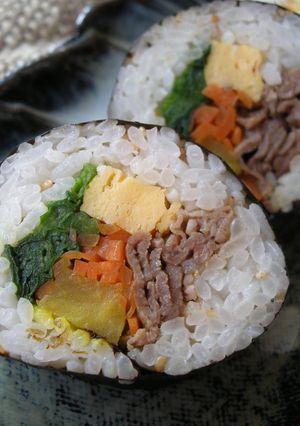 家族大好き韓国風海苔巻き-レシピのメイン写真