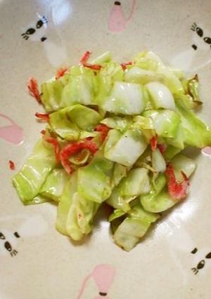 カルシウム満点！桜えび入りキャベツ炒め-レシピのメイン写真