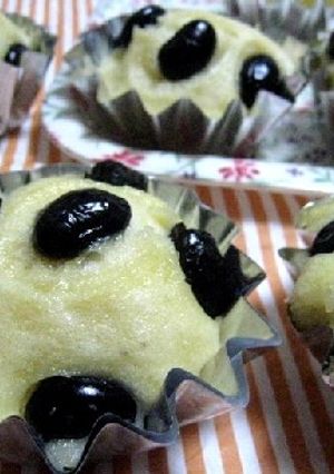 煮豆の蒸しパン-レシピのメイン写真