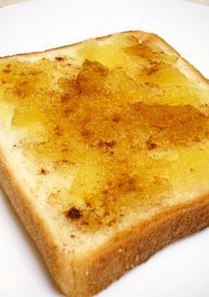 簡単☆ホットアップルパイ風トースト！-レシピのメイン写真