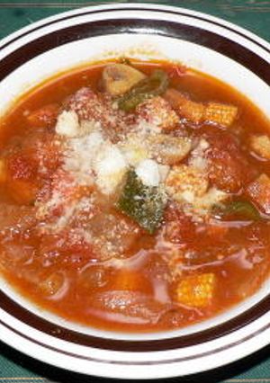 角切り野菜のトマト煮込み-レシピのメイン写真