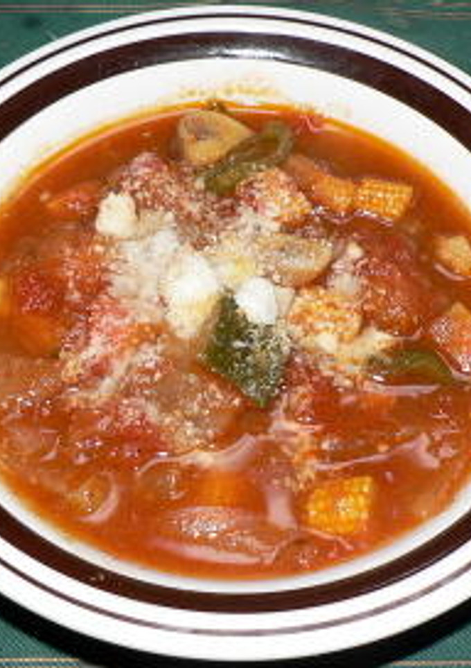 角切り野菜のトマト煮込み-レシピのメイン写真