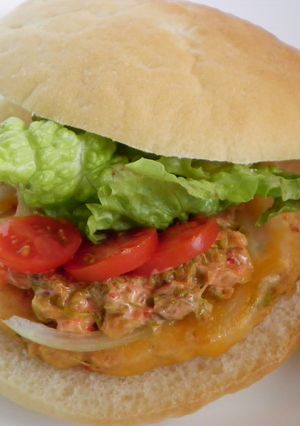 キムチライスバーガー-レシピのメイン写真