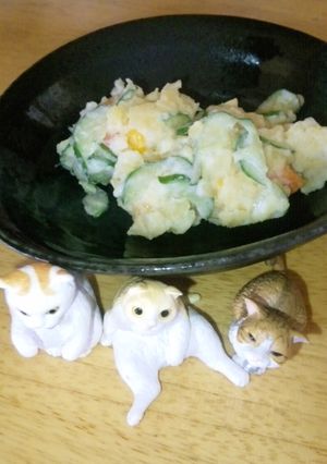 ★我が家のだしだｉｎポテサラ★-レシピのメイン写真