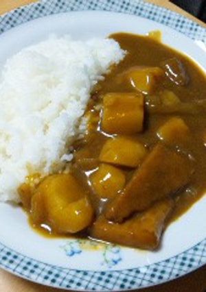 おでんの残りでカレーライス♪-レシピのメイン写真