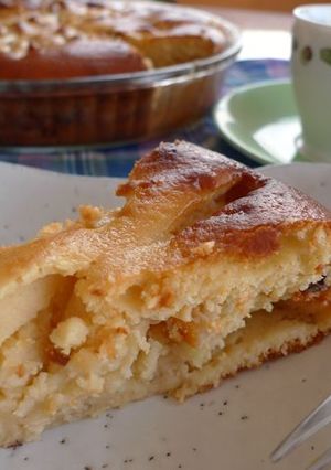リンゴのヨーグルトケーキ-レシピのメイン写真