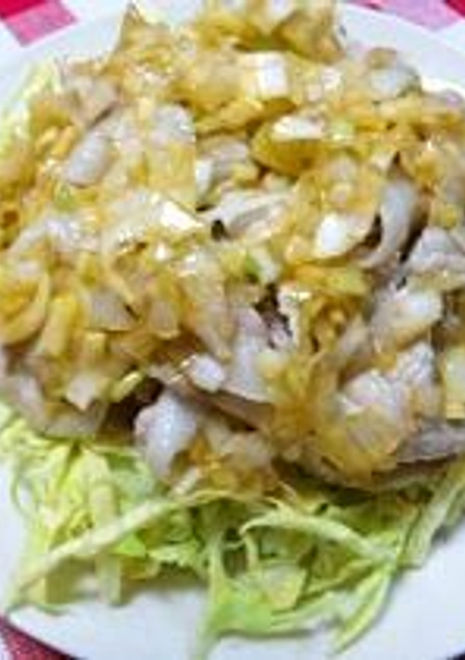 豚しゃぶのねぎだれがけ-レシピのメイン写真