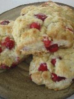 クランベリーとオレンジのスコーン-レシピのメイン写真