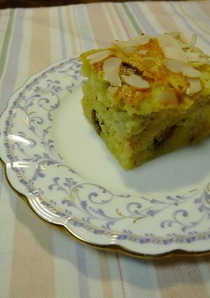 マーガリンで作るチョコバナナケーキ-レシピのメイン写真