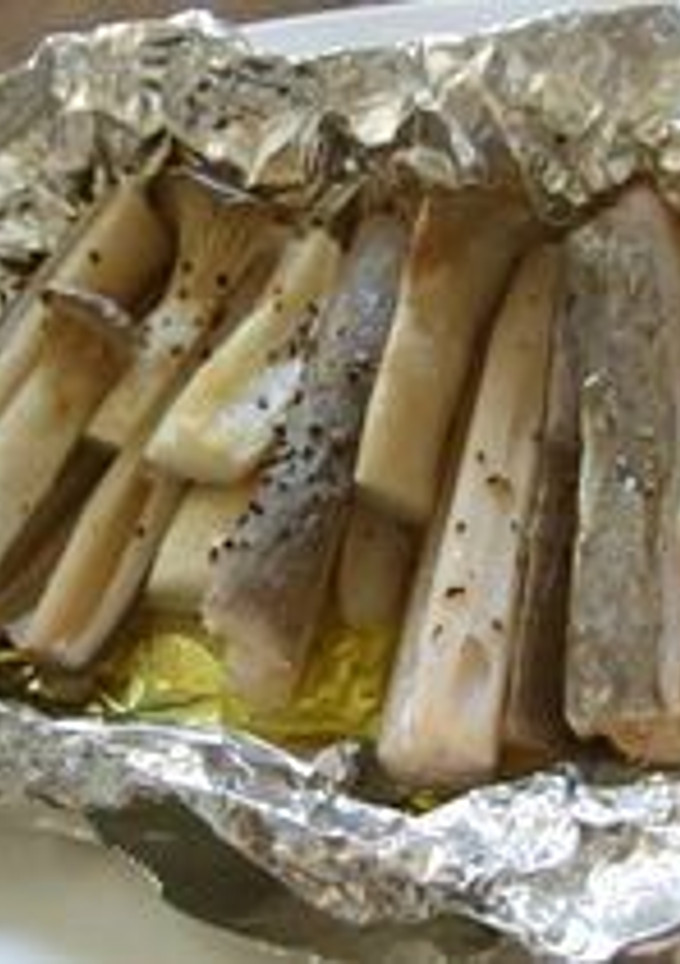蓮根とエリンギのホイル焼き-レシピのメイン写真