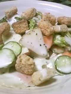 白菜とりんごのフレンチサラダ-レシピのメイン写真