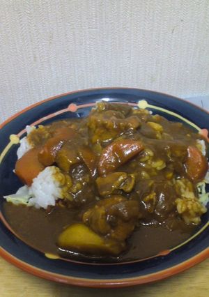 私流☆カレーの食べ方-レシピのメイン写真