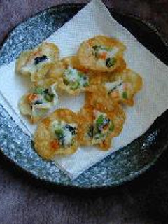 ♪豪華簡単♪ 大和芋の揚げ餃子-レシピのメイン写真
