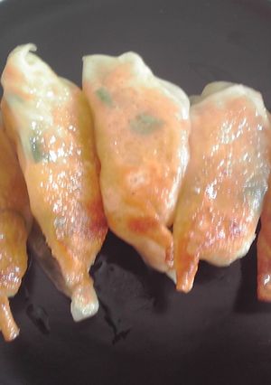 肉ジャガ残りで肉ジャガ餃子-レシピのメイン写真