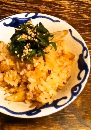 新ごぼうの青じそ香る炊き込みご飯-レシピのメイン写真