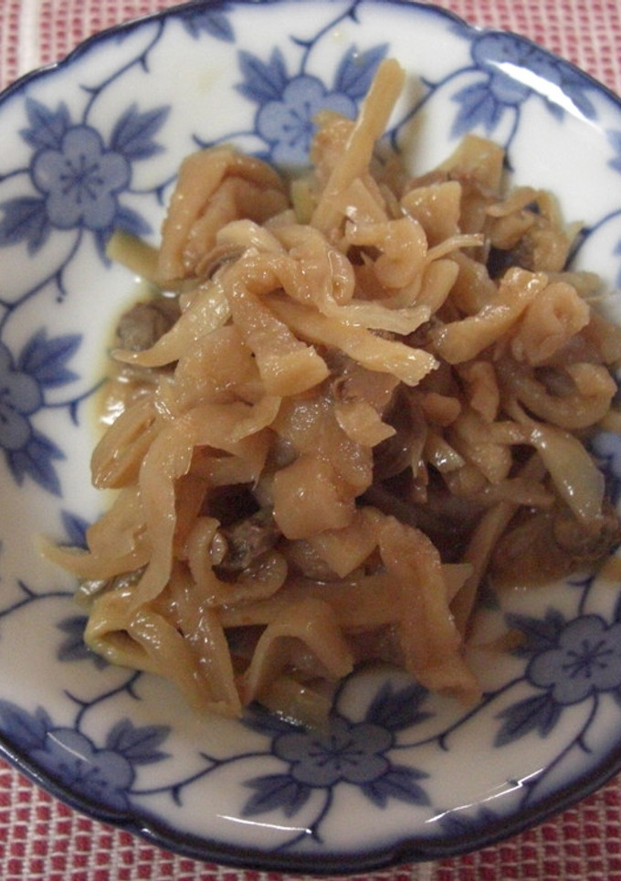 シジミのつくだ煮で、切干大根煮物-レシピのメイン写真