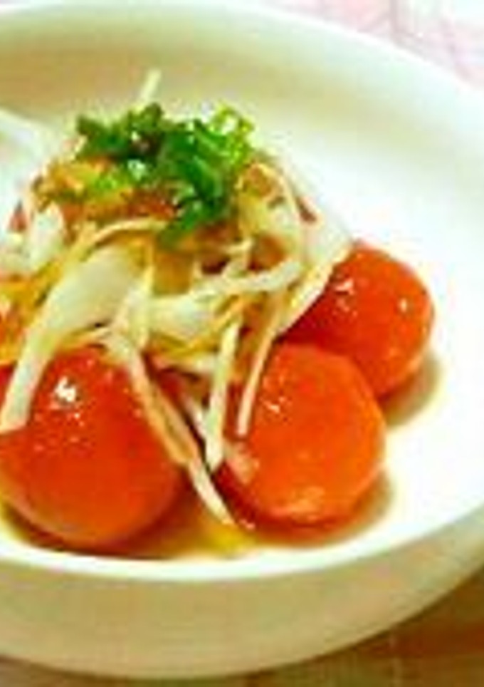 青じそ香るトマトの和風マリネ-レシピのメイン写真