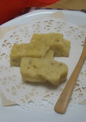 蒸しパン風☆米粉バナナケーキ-レシピのメイン写真