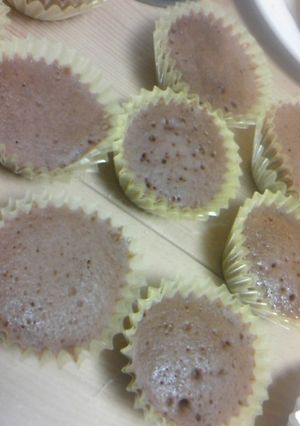 かっぷ蒸しケーキ-レシピのメイン写真