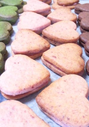 バレンタインにチョコサンドクッキー3種-レシピのメイン写真