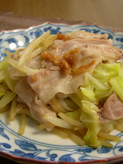 豚肉ともやしの蒸し煮★梅干入り-レシピのメイン写真