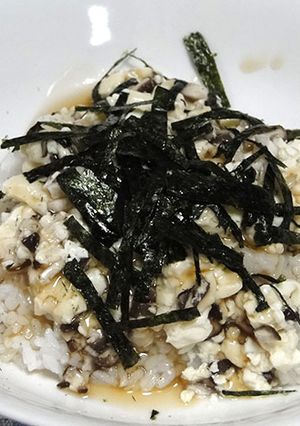 お豆腐としいたけのあんかけ丼-レシピのメイン写真