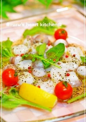 ✿生たこのカルパッチョ✿-レシピのメイン写真