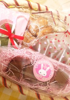 バレンタイン♪プラリネ入り生チョコ-レシピのメイン写真