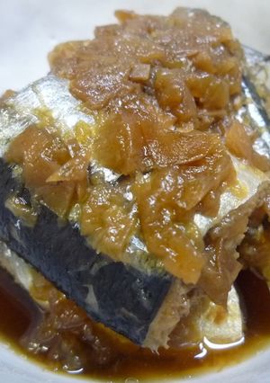 秋刀魚の梅肉煮♪-レシピのメイン写真