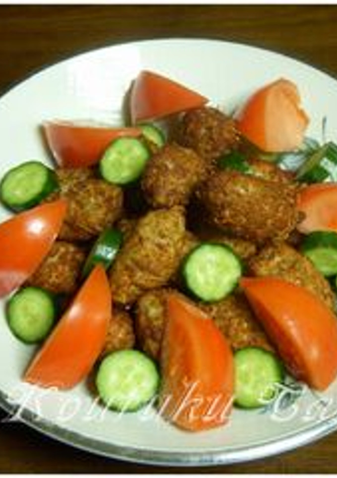 れんこんと海老の揚げ物-レシピのメイン写真