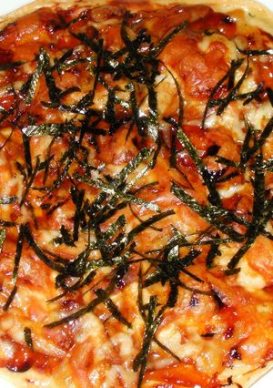 大人気☆照り焼きチキンピザ-レシピのメイン写真