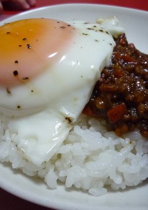 簡単！キーマカレーランチ-レシピのメイン写真