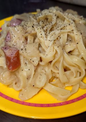 クリーミーポテトソースのタリアテッレ-レシピのメイン写真