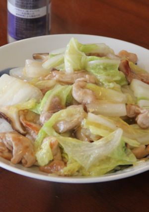 たっぷり白菜と豚肉のあんかけ丼-レシピのメイン写真
