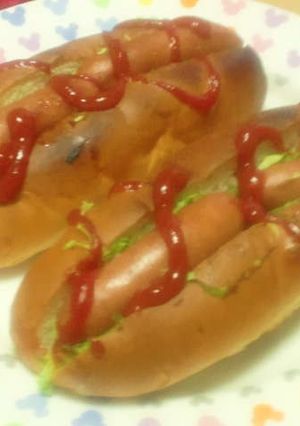 ★超簡単!朝食軽食!ホットドック★-レシピのメイン写真