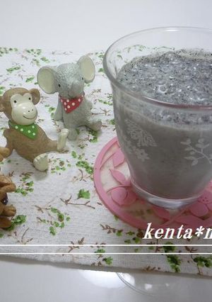 豆乳黒ごまバナナジュース-レシピのメイン写真