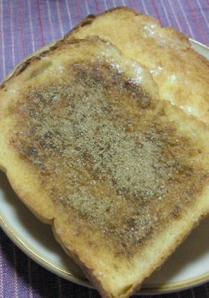 朝ごはんおやつに！シナモントースト-レシピのメイン写真