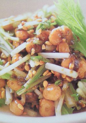 ★水菜と納豆の佃煮和え★-レシピのメイン写真